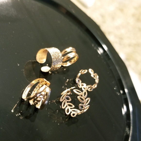 Gold 5pcs Ear Cuff Set - Picture 6 of 7
